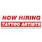 Signmission Now Hiring Tattoo Artists Banner Apply Inside Accepting Application Single Sided B-72-30309 - alternate 1